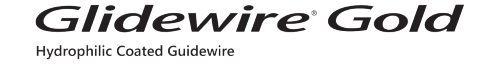View GLIDEWIRE® Gold Hydrophilic Coated Guidewire logo GLIDEWIRE® Gold Hydrophilic Coated Guidewire logo