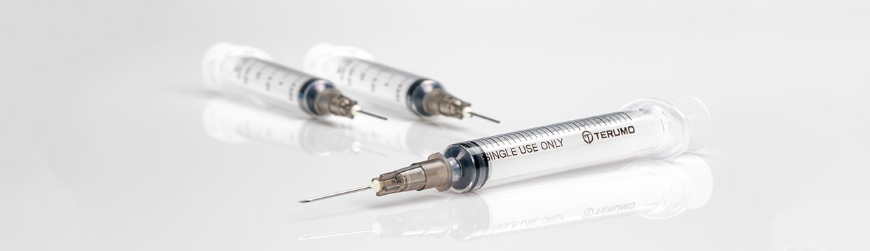 Terumo Hypodermic Syringes with Needle - syringe and needle Image of Terumo Hypodermic Syringes with Needle - syringe and needle