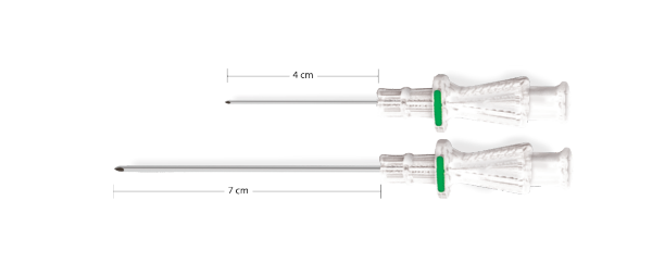 View 4cm and 7cm needle 4cm and 7cm needle